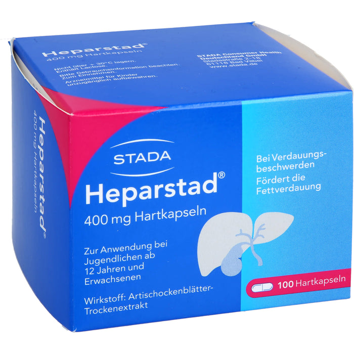 Heparstad  400 mg Hartkapseln, 100 pcs. Capsules