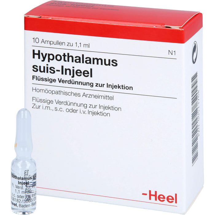 Hypothalamus suis-Injeel Inj.-Lsg., 10 pc Ampoules