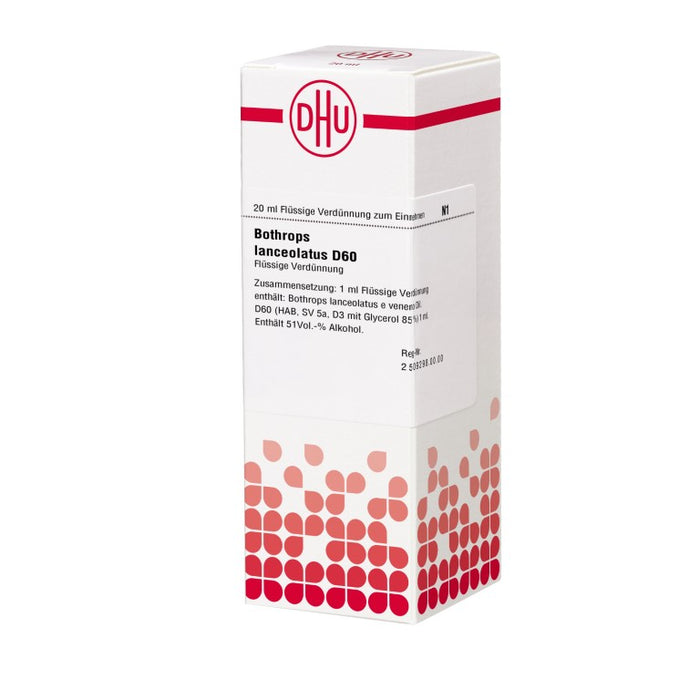 Bothrops lanceolatus D60 DHU Dilution, 20 ml Solution