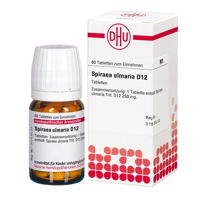 Spiraea ulmaria D12 DHU Tabletten, 80 pcs. Tablets