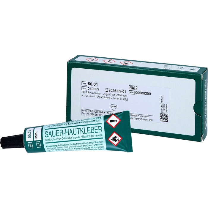 Hautkleber SAUER 5001, 56 g Crème