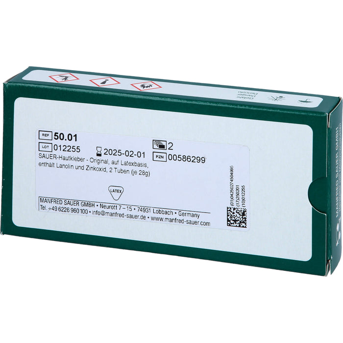 Hautkleber SAUER 5001, 56 g Crème