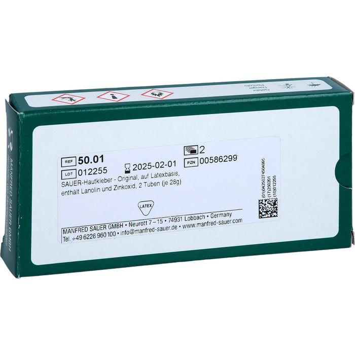 Hautkleber SAUER 5001, 56 g Crème