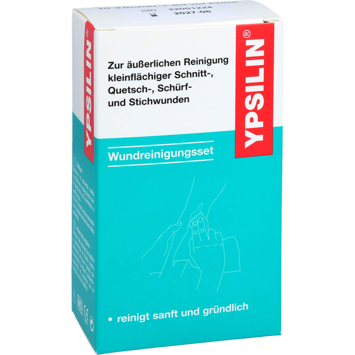 YPSILIN Wundreinigungsset zur Reinigung von kleinflächigen Wunden, 1 St. Set