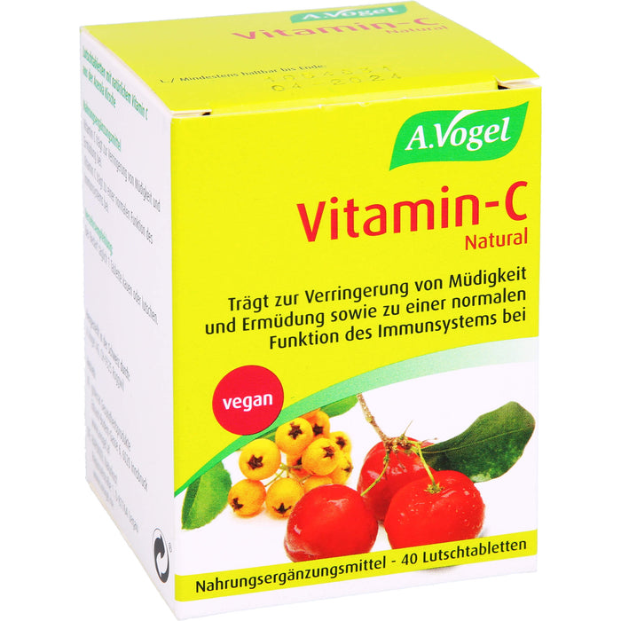A.Vogel Vitamin C Lutschtabletten, 40 pc Tablettes