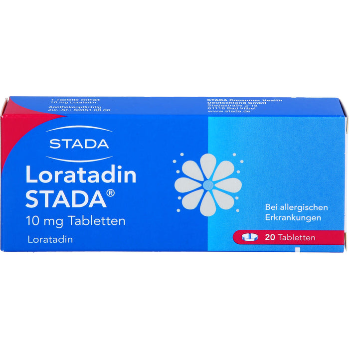 Loratadin STADA Tabletten, 20 St. Tabletten