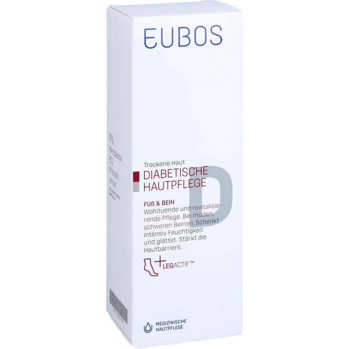 EUBOS Diabetische Haut Pflege Fuß + Bein, 100 ml Cream