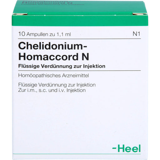 Heel Chelidonium Homaccord N flüssige Verdünnung, 10 St. Ampullen