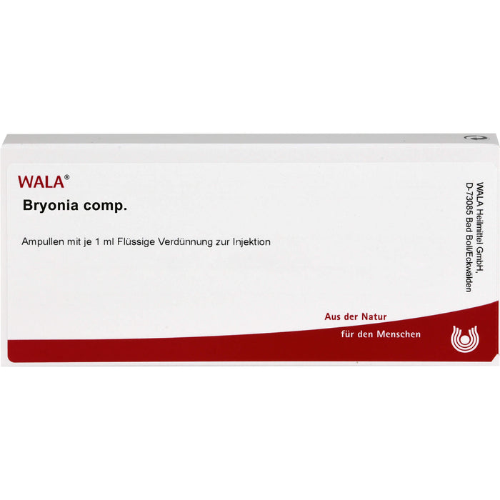 Bryonia comp. Wala Ampullen, 10X1 ml AMP