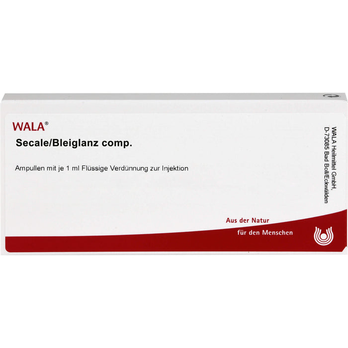 Secale Bleiglanz comp. Wala Ampullen, 10 pc Ampoules