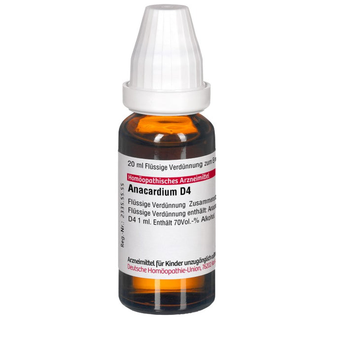 DHU Anacardium D4 Dilution, 20 ml Solution