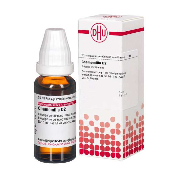DHU Chamomilla D2 Dilution, 20 ml Solution