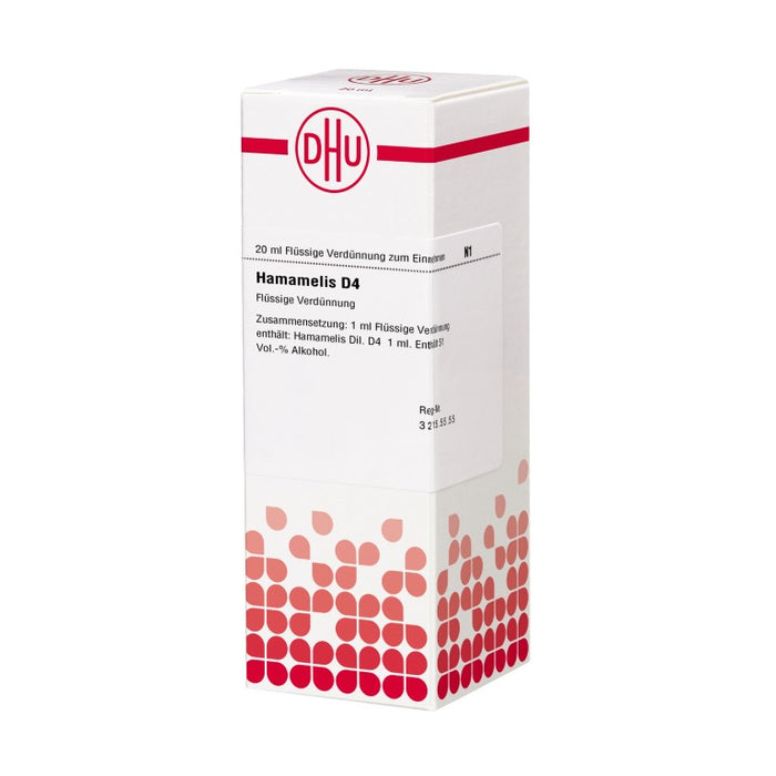 DHU Hamamelis D4 Dilution, 20 ml Solution