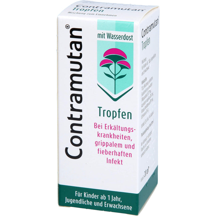 Contramutan Tropfen bei Erkältungskrankheiten, 20 ml Mélange