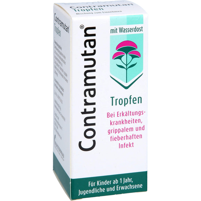 Contramutan Tropfen bei Erkältungskrankheiten, 20 ml Mélange