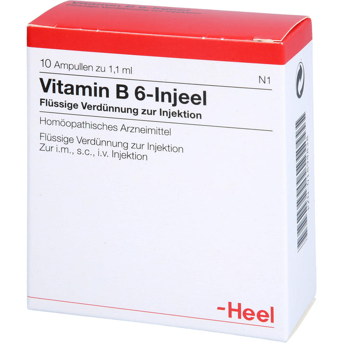 Vitamin B 6 Injeel Amp., 10 pcs. Ampoules