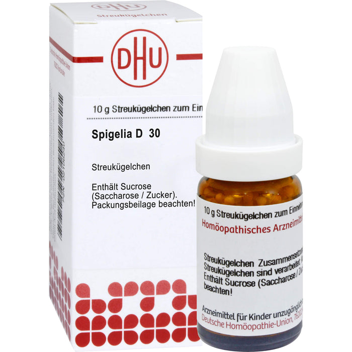 Spigelia D30 DHU Globuli, 10 g Globules
