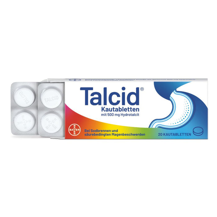 Talcid Kautabletten, 20 pcs. Tablets