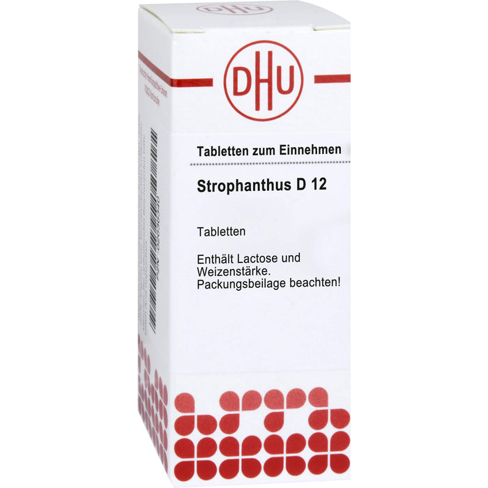 Strophanthus D12 DHU Tabletten, 80 pcs. Tablets