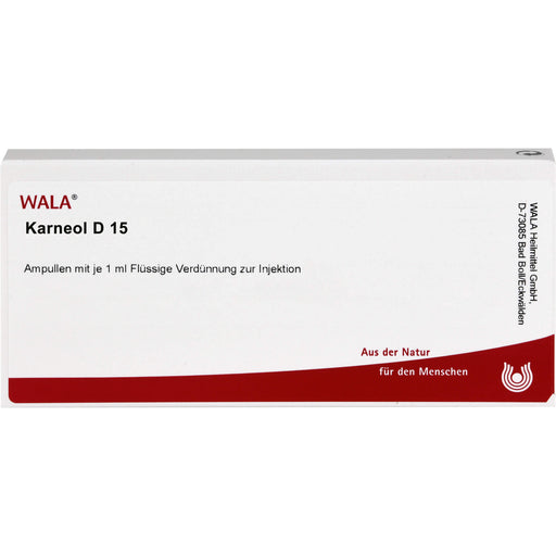 Karneol D15 Wala Ampullen, 10X1 ml AMP