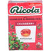 Ricola Schweizer Kräuterbonbons Box Cranberry ohne Zucker, 50 g Bonbons