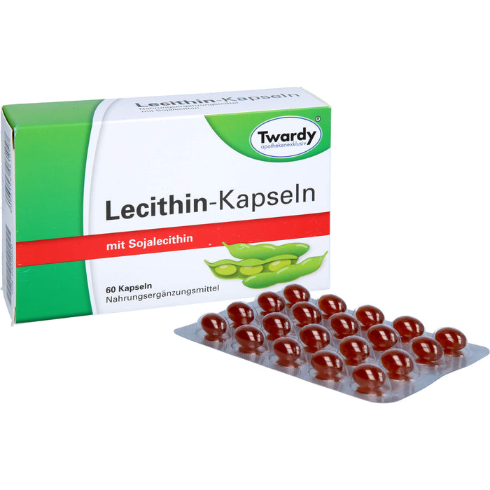 Twardy Lecithin-Kapseln, 60 St. Kapseln