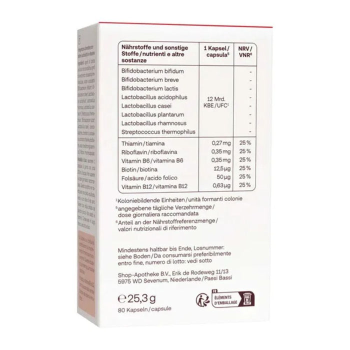 Redcare Probio 8 Plus Kapseln für Darmschleimhaut und Immunsystem, 80 pc Capsules