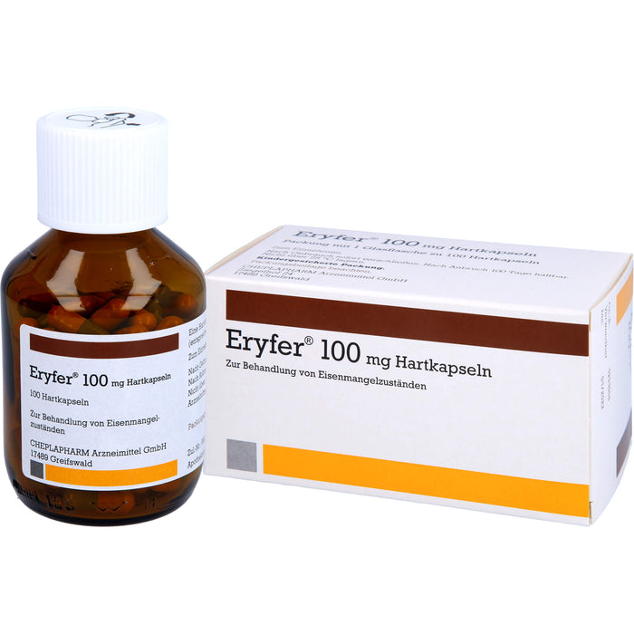 Eryfer  100 mg Hartkapseln, 100 pc Capsules