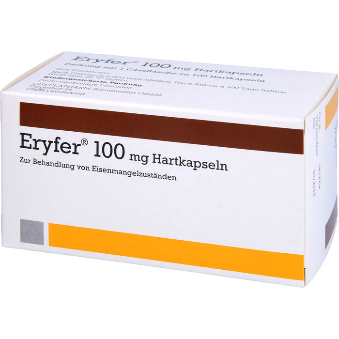 Eryfer  100 mg Hartkapseln, 100 pc Capsules