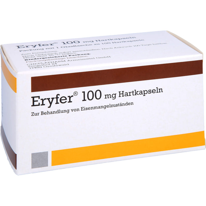 Eryfer  100 mg Hartkapseln, 100 pc Capsules