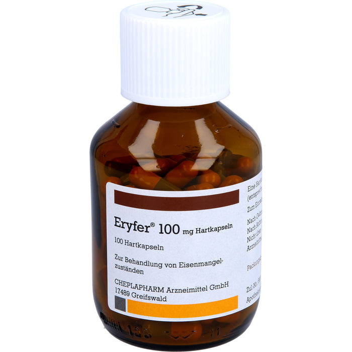 Eryfer  100 mg Hartkapseln, 100 pc Capsules
