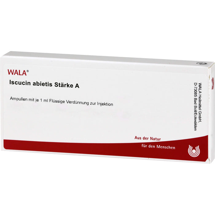 Iscucin® Abietis Stärke A, 10X1 ml AMP