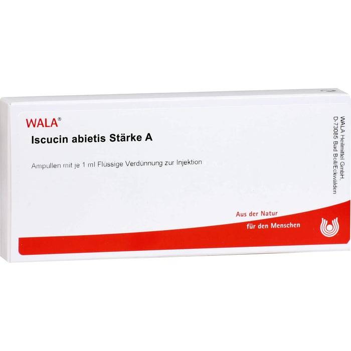 Iscucin® Abietis Stärke A, 10X1 ml AMP
