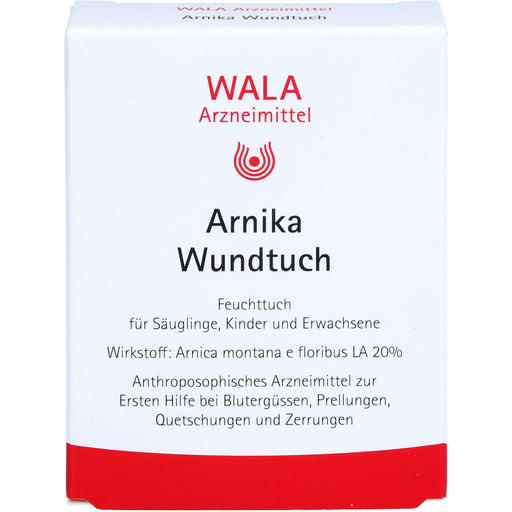 WALA Arnika Wundtuch, 5 St. Tücher