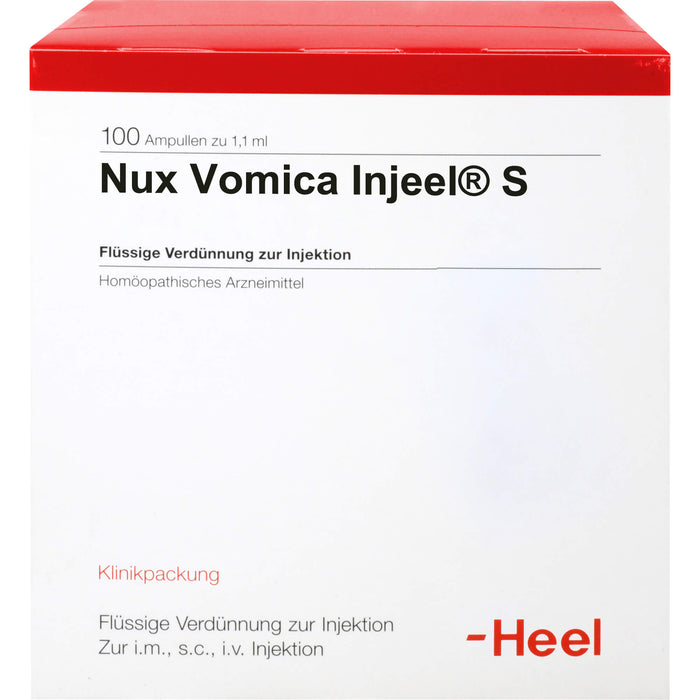 Nux vomica-Injeel S flüssige Verdünnung, 100 St. Ampullen