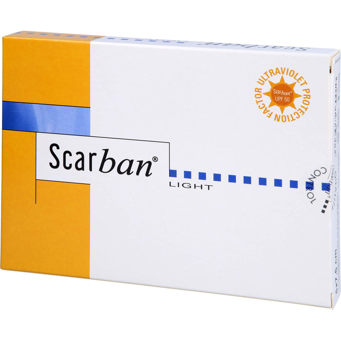 Scarban Light Silikonverband 5 x 7,5 cm, 2 pc Pansements