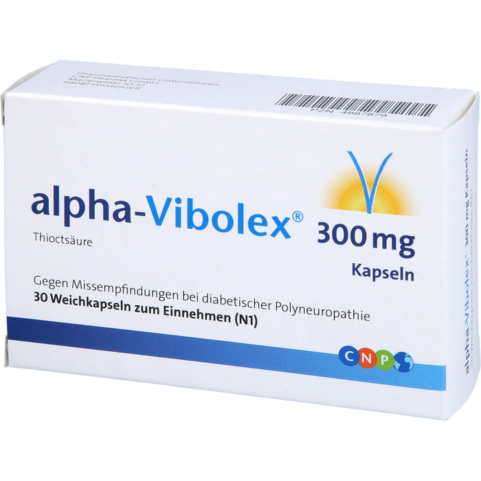alpha-Vibolex 300 mg Kapseln, Weichkapseln, 30 St WKA