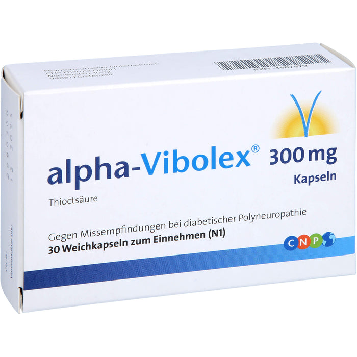 alpha-Vibolex 300 mg Kapseln, Weichkapseln, 30 St WKA