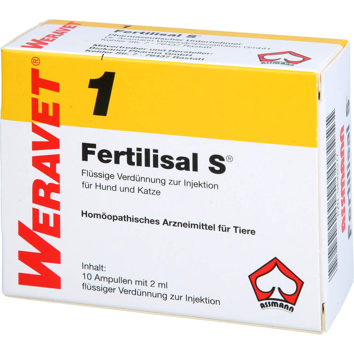 WERAVET 1 Fertilisal S flüssige Verdünnung, 10 pc Ampoules