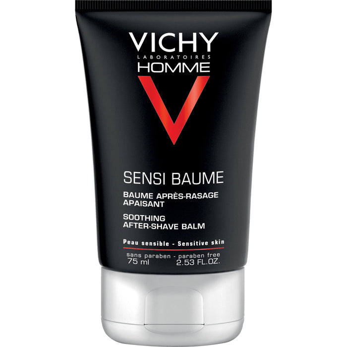 VICHY Homme Sensi-Mineralbalsam Ca After-Shave-Balsam, 75 ml Cream