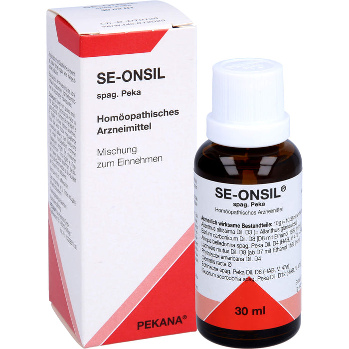 Se-Onsil spag. Peka Mischung, 30 ml Lösung