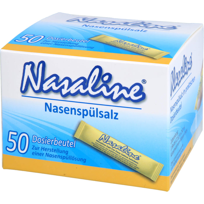 Nasaline Nasenspülsalz, 50 pc Sachets