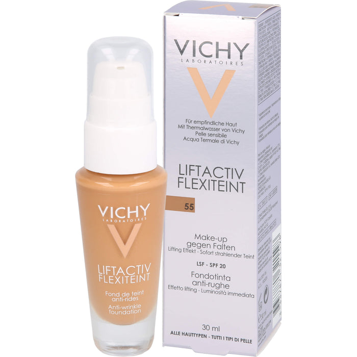 VICHY Liftactiv Flexiteint Anti-Falten Foundation 55 Bronze, 30 ml Solution