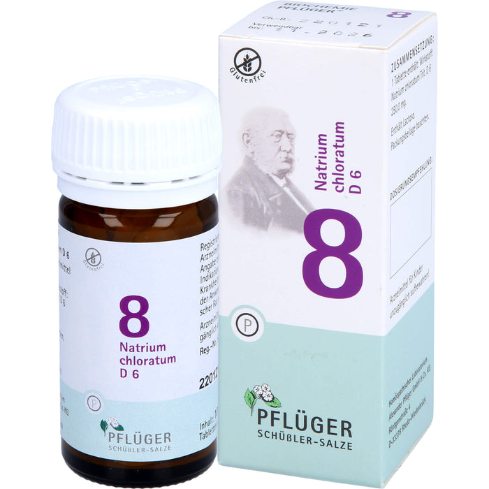 Pflüger Biochemie Nr.8 Natrium chloratum D6 Tabletten, 100 pc Tablettes
