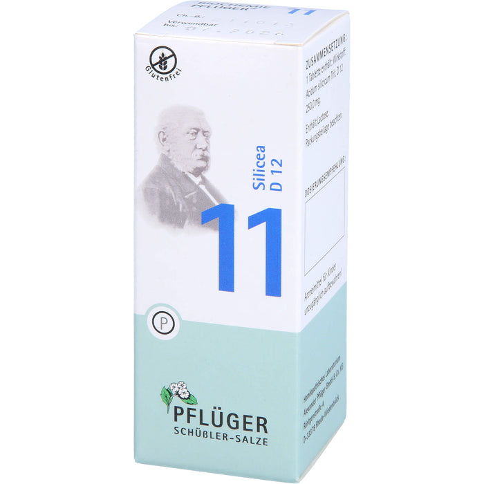 Pflüger Biochemie Nr.11 Silicea D12 Tabletten, 100 pc Tablettes