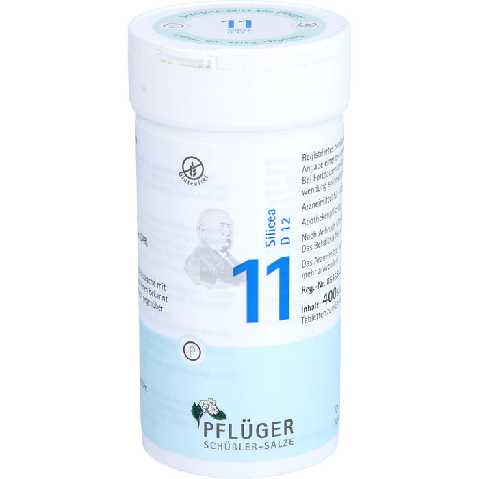 Pflüger Biochemie Nr.11 Silicea D12 Tabletten, 400 pcs. Tablets