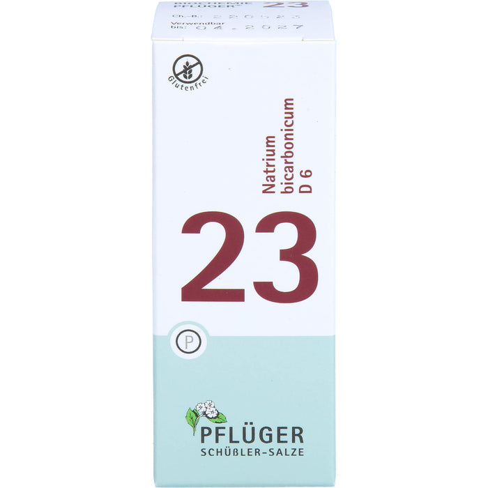 Pflüger Biochemie Nr.23 Natrium bicarbonicum D6 Tabletten, 100 St. Tabletten