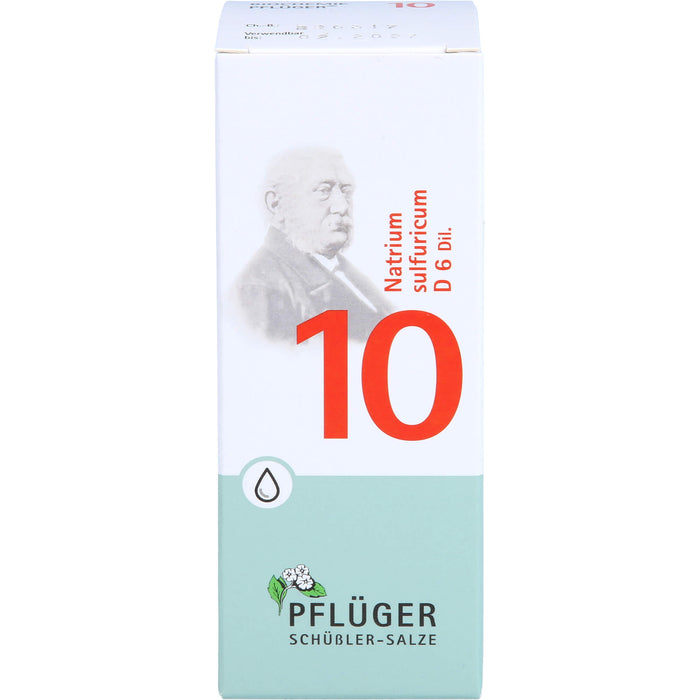 Biochemie Nr.10 Natrium sulfuricum D6 Pflüger Dil., 100 ml TRO