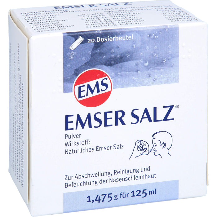 EMSER SALZ , Pulver 1,475 g, 20 pc Sachets