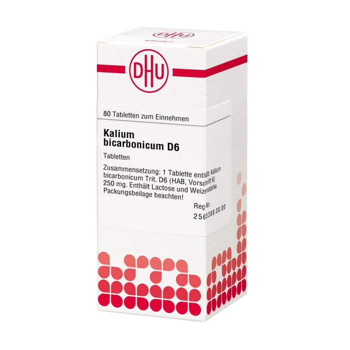 Kalium bicarbonicum D6 DHU Tabletten, 80 pcs. Tablets